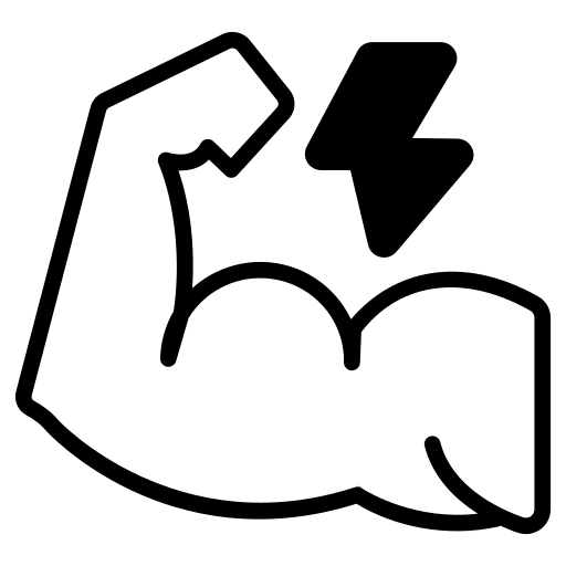 Ícone de body building