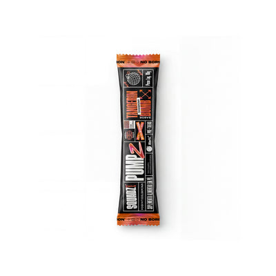 Display PUMPZ Pré-Treino Tangerin Bomb 120g - 12x10g — Sache de frente