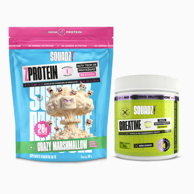KIT ZPROTEIN 900g + CREATINE 300g — Kit crazy marshmallow com creatine