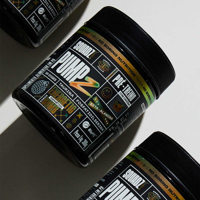 PUMP-Z Pré-Treino Energetic Bomb 300g — Potes com sombra