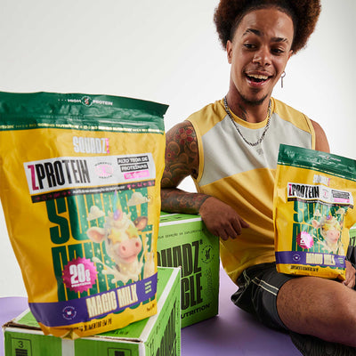 ZPROTEIN 900g — Homem com os refis