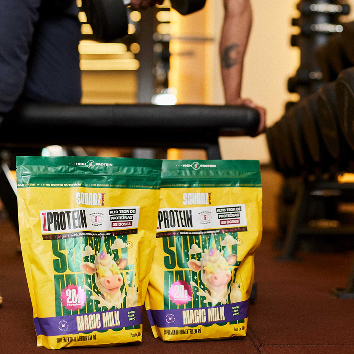 ZPROTEIN 900g — Refis na academia